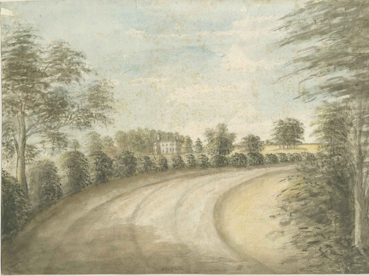 Statfold Hall by Stebbing Shaw