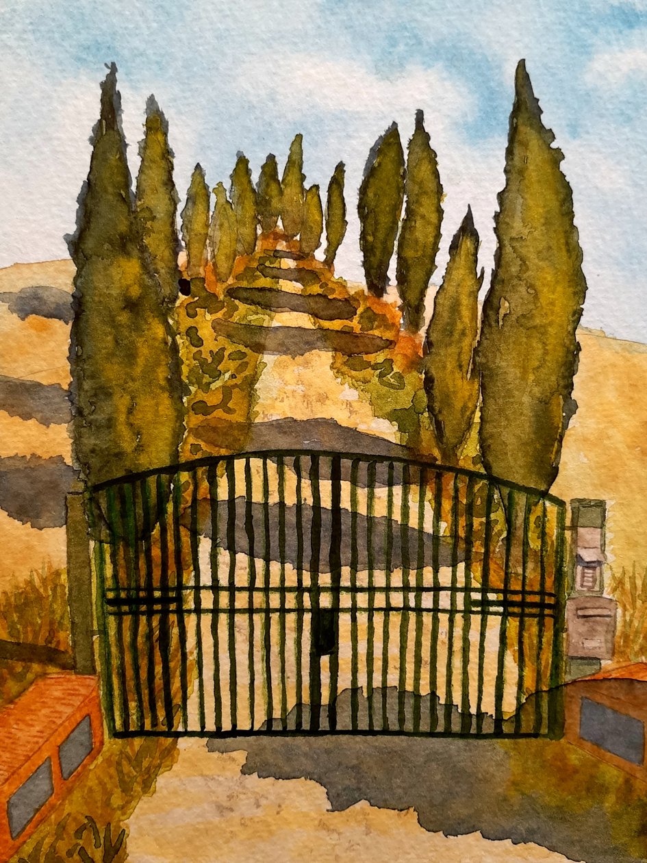 Tuscany - Asciano by Steegs Art Karin