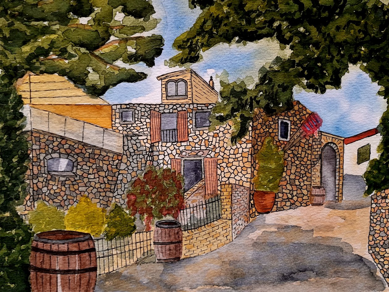 Tuscany - Panzano Chianti by Steegs Art Karin