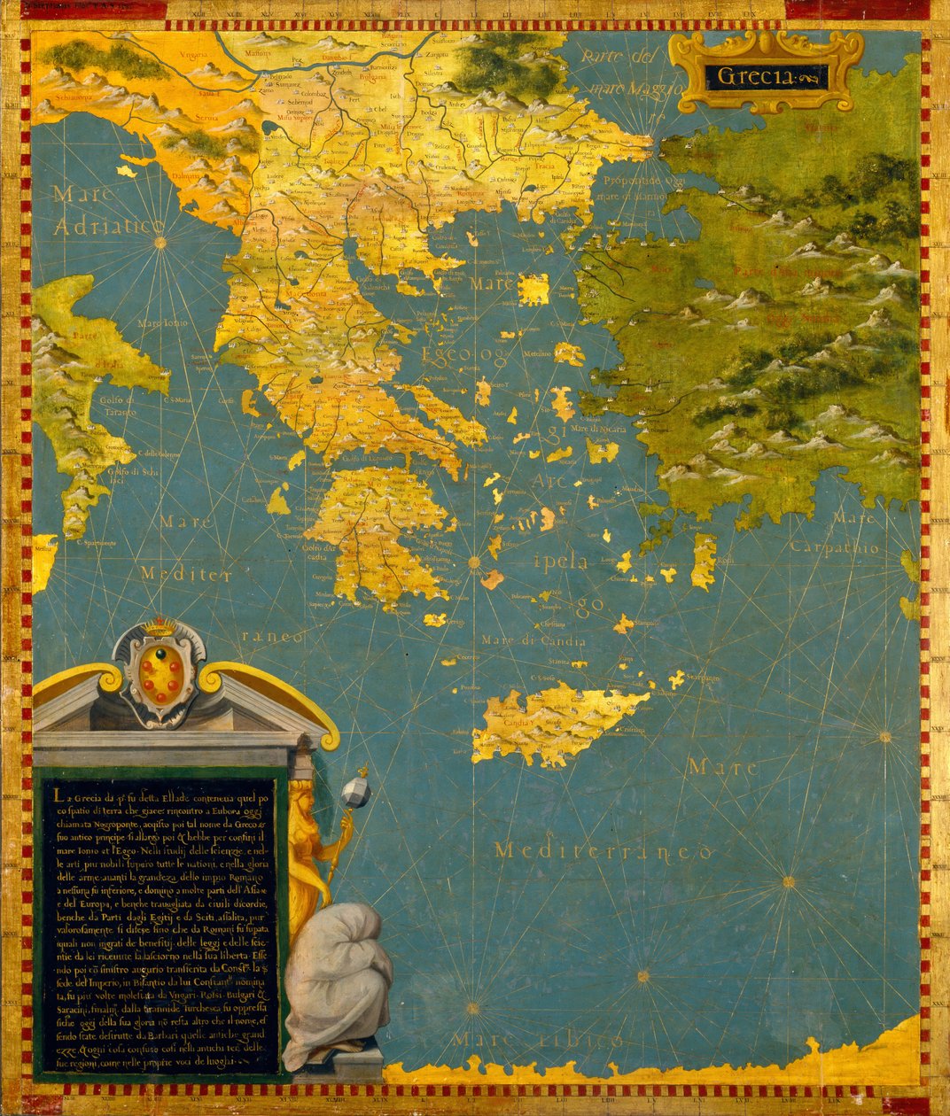 Hellenic Peninsula: Greece, Albania, Bosnia and Bulgaria by Stefano Bonsignori