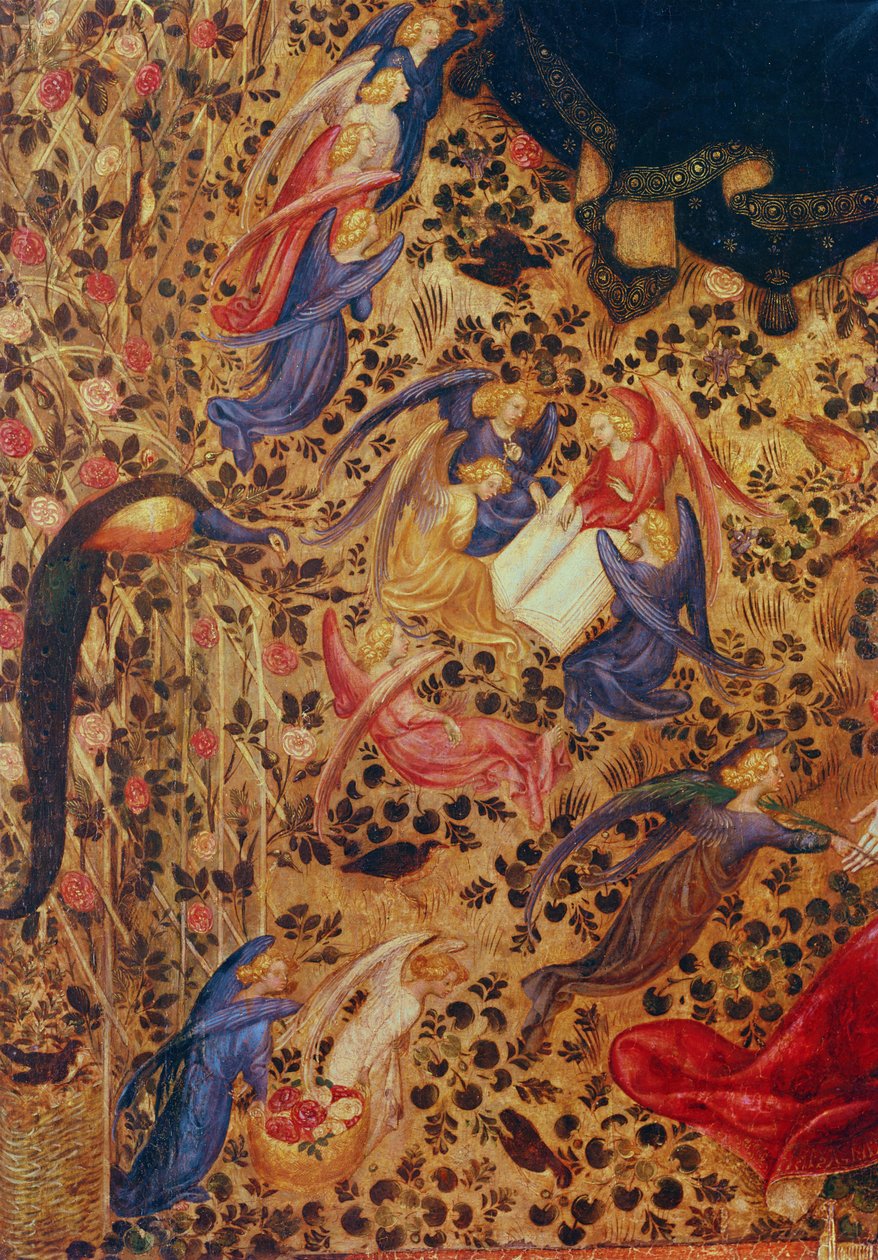 Madonna with a Rose Bush by Stefano di Giovanni da Verona