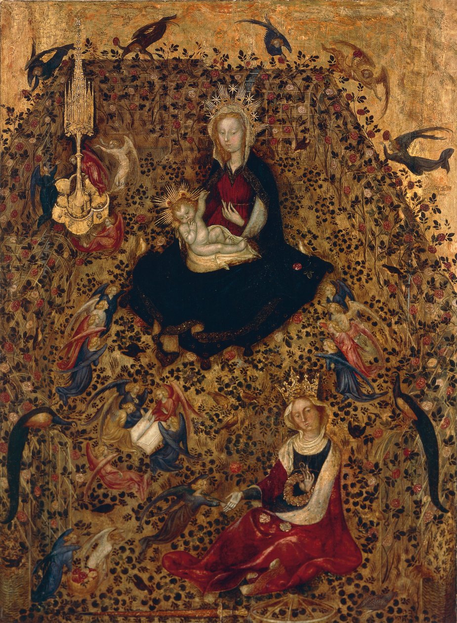 Madonna of the Rose Garden by Stefano da Verona