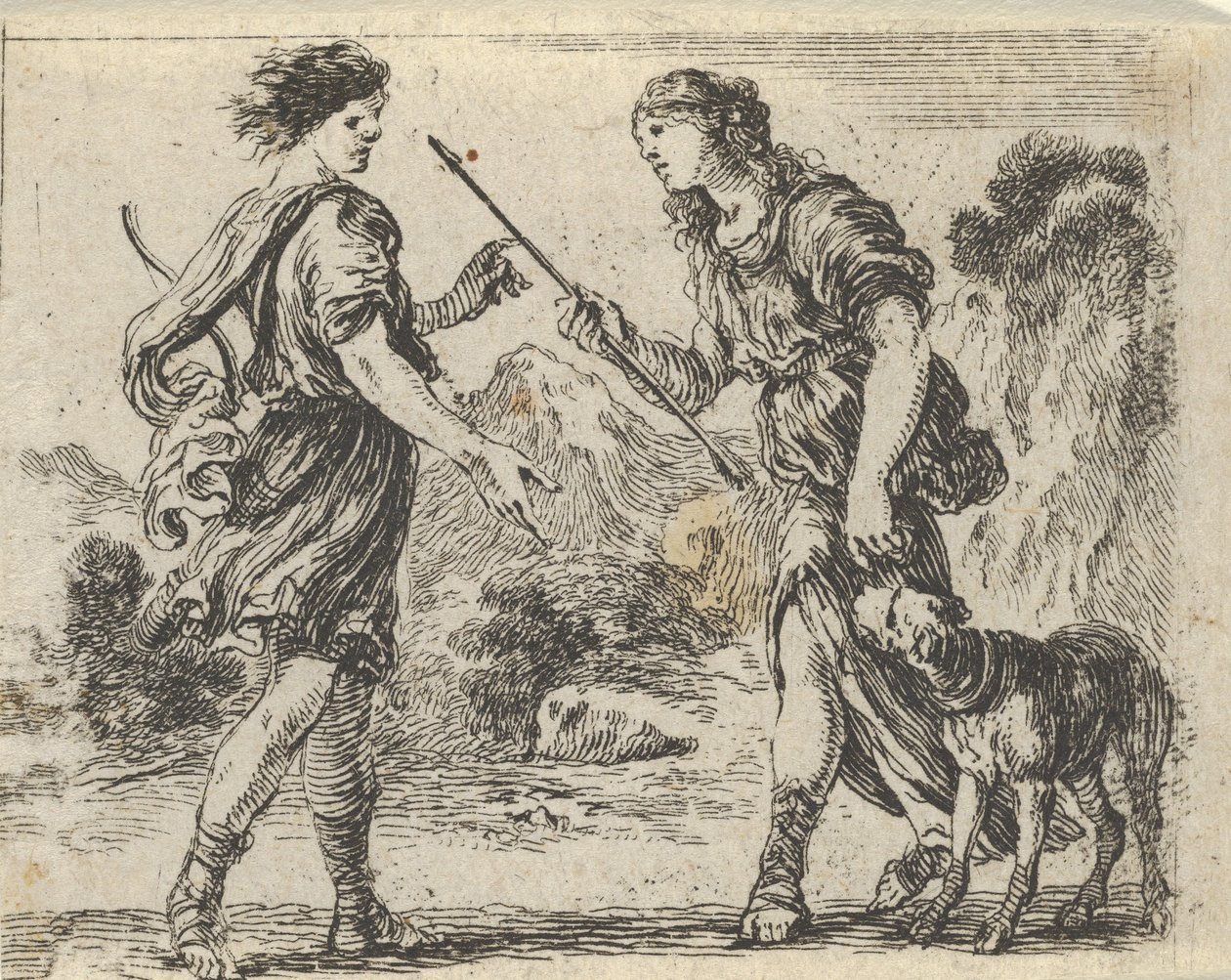 Cephalus and Procris, from 