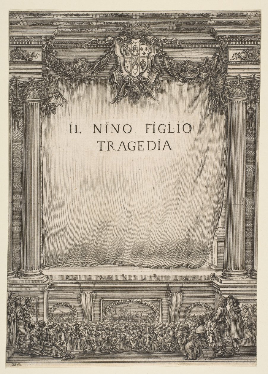 Frontispiece for Il Nino Figlio by Stefano della Bella