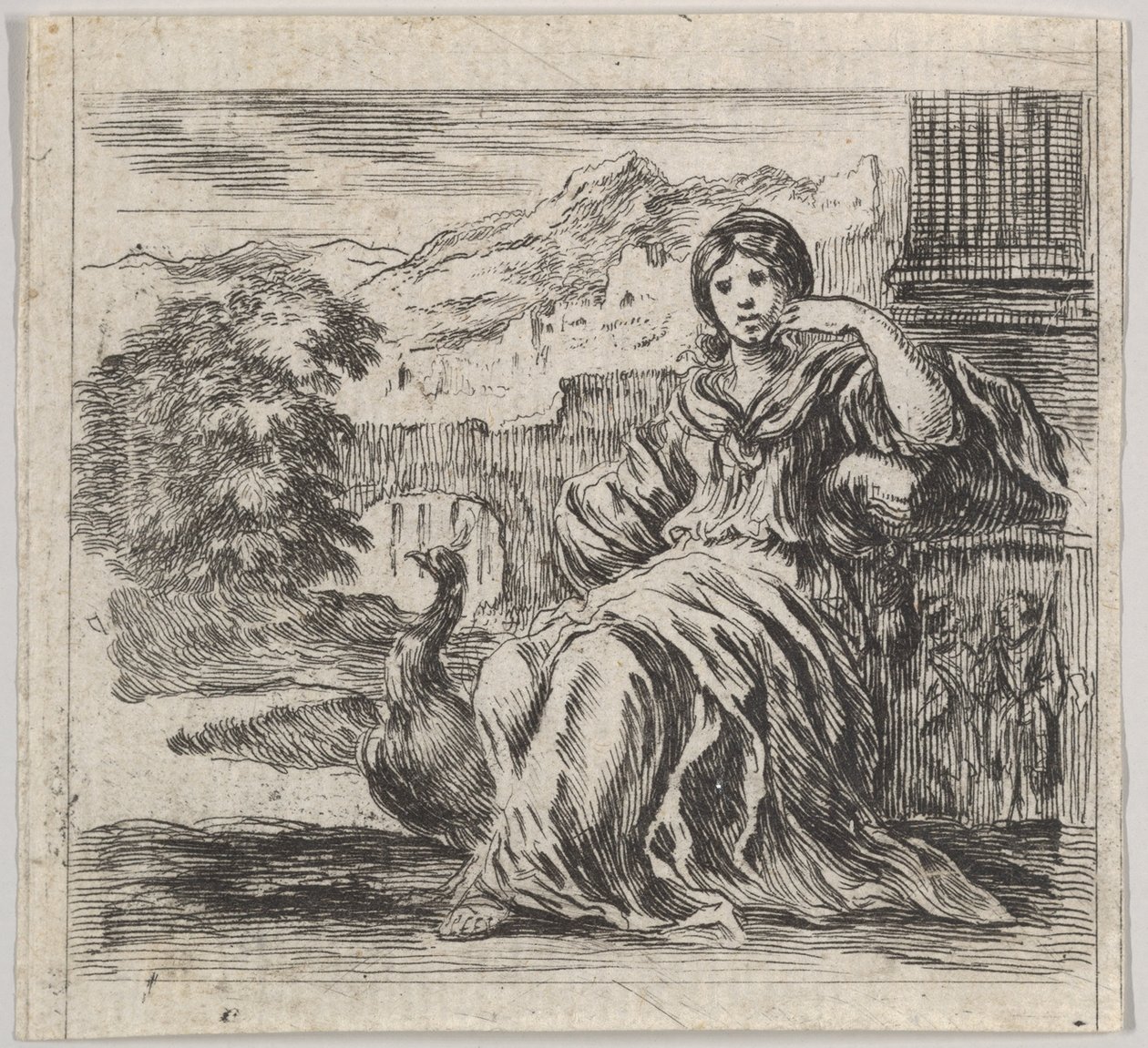 Juno, from Game of Mythology by Stefano della Bella