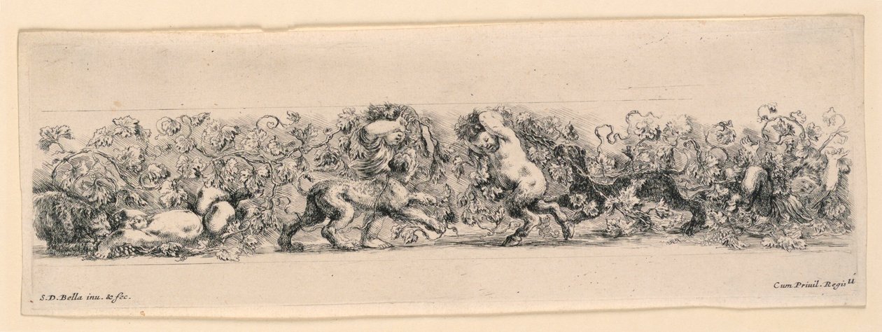Ornamenti di Fregi e Fogliami by Stefano della Bella