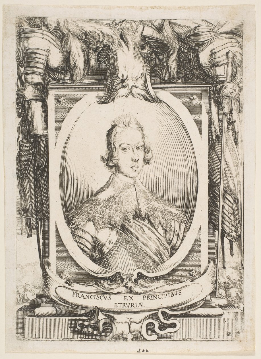 Portrait of Francesco de Medici by Stefano della Bella
