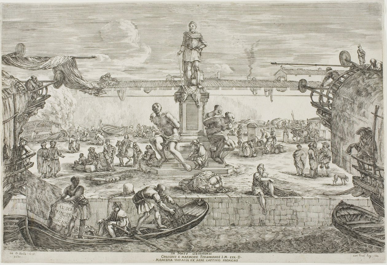 Statue of Ferdinand I, Grand Duke of Tuscany by Stefano della Bella