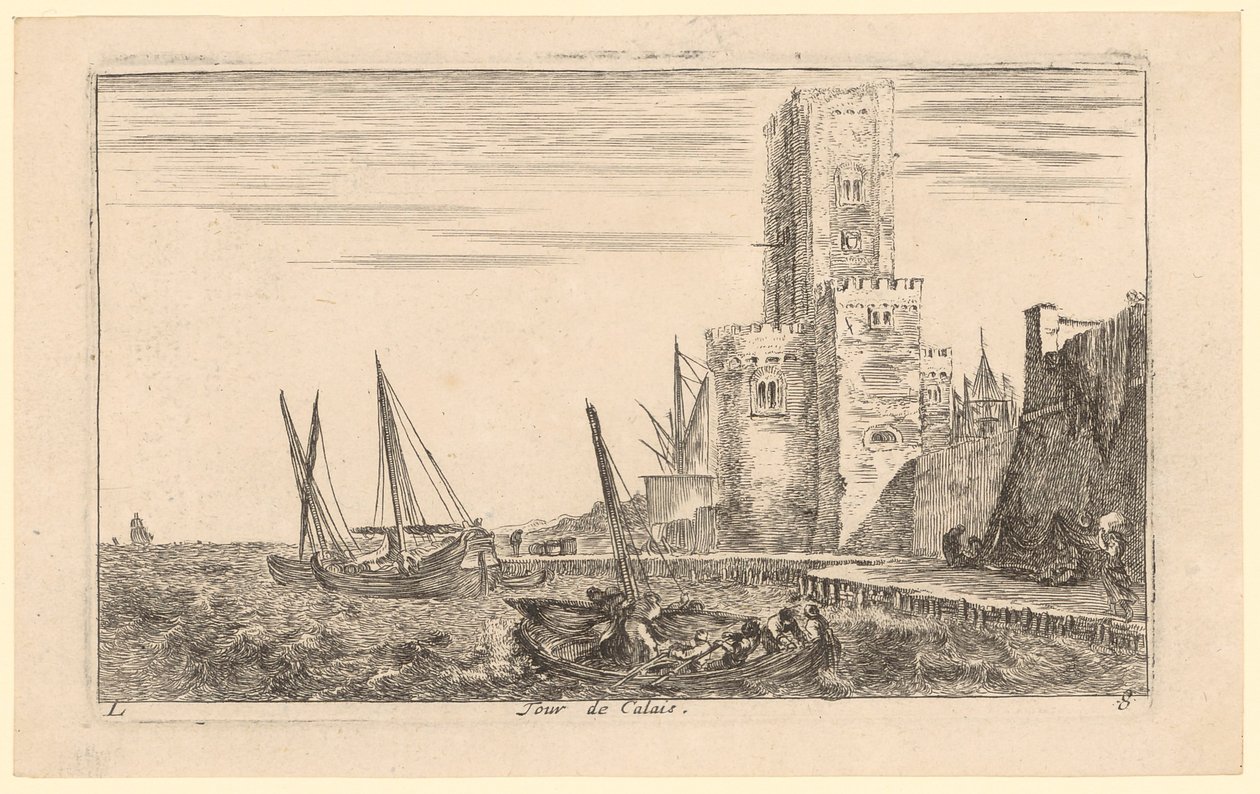 Tower of Calais by Stefano della Bella