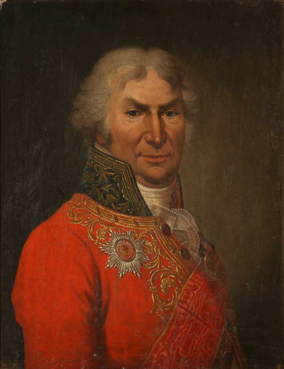Portrait of the Poet Count Dmitry Khvostov by Stepan Semenovich Shchukin