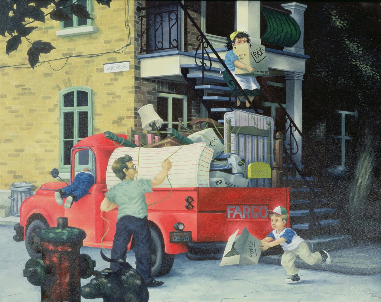 Moving, Summer, from The Four Seasons in Quebec by Stephane Poulin