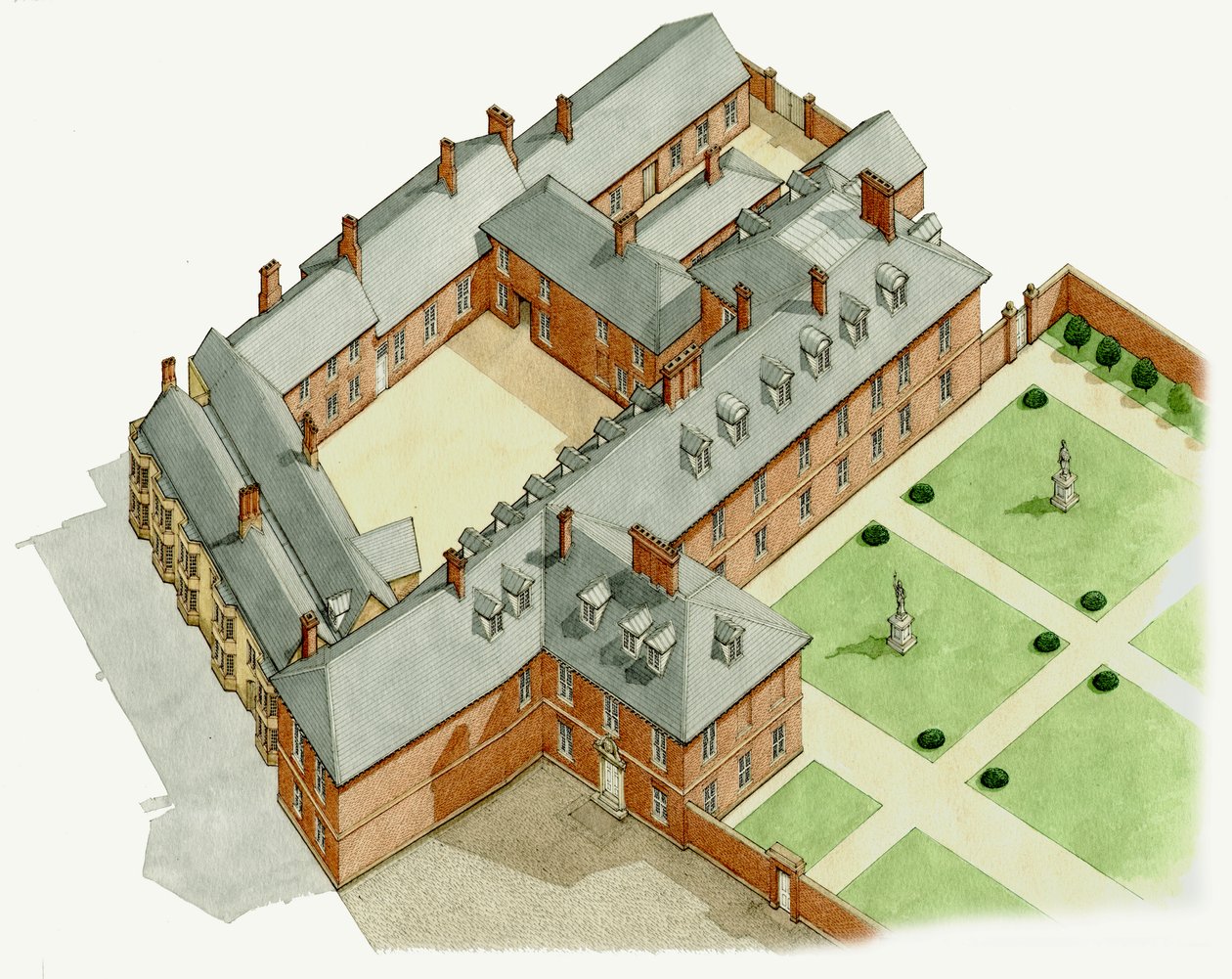 Newmarket Palace, Suffolk by Stephen Conlin
