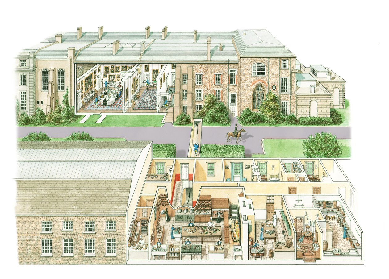 Petworth House, c.1890-1914 by Stephen Conlin