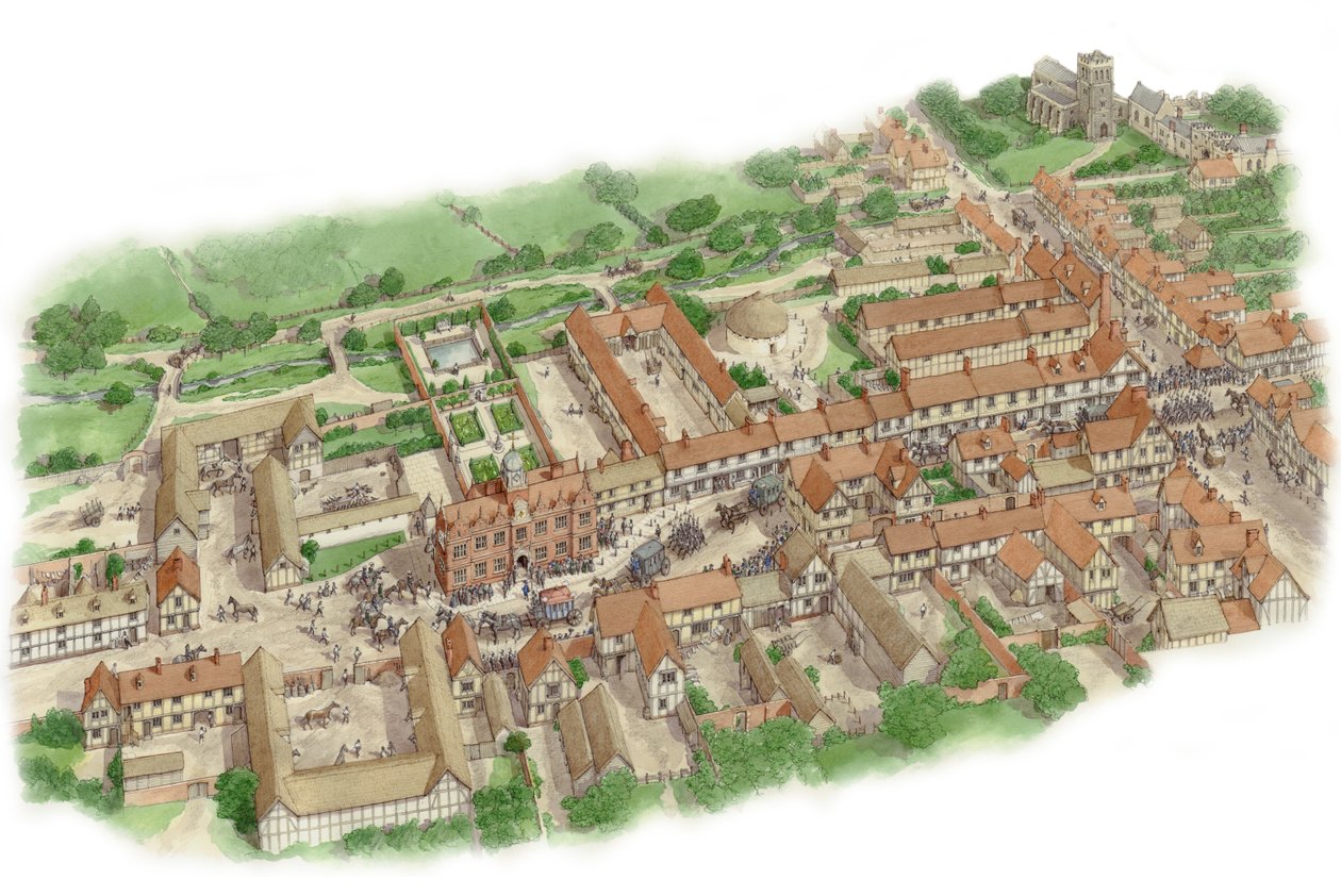 Royston Palace, Hertfordshire by Stephen Conlin
