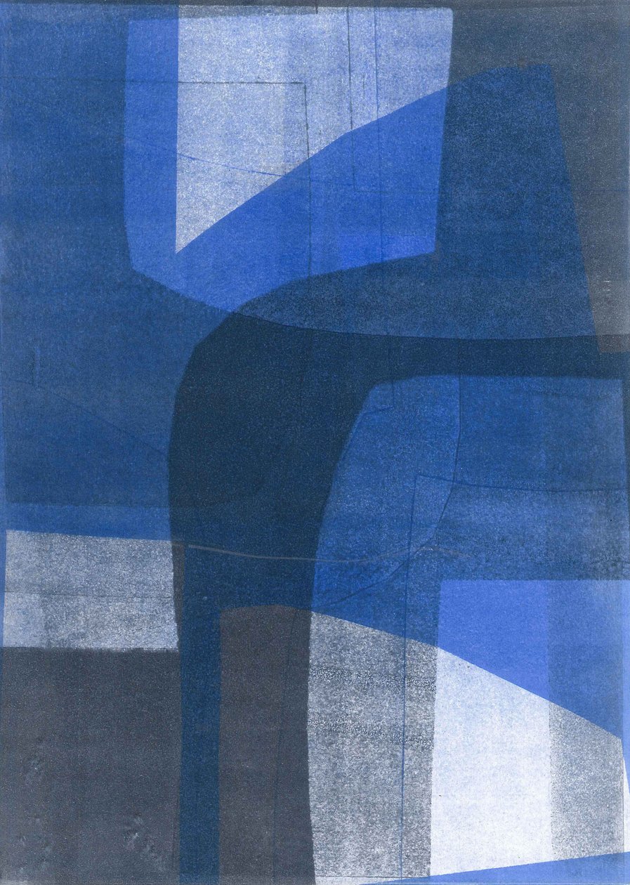 Blue Arches VI by Stephen Dow