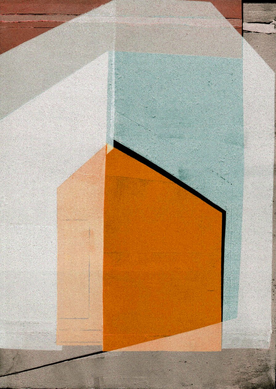 Oblique Left V, 2020 by Stephen Dow