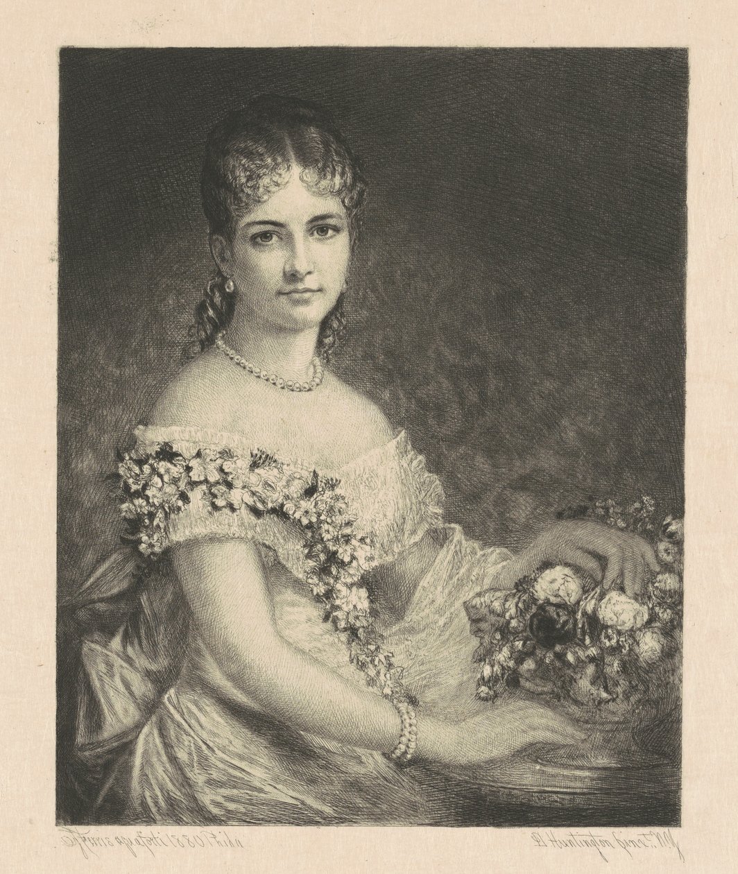 Mrs. J. Coleman Drayton (Charlotte Augusta Astor) by Stephen James Ferris, after Daniel Huntington