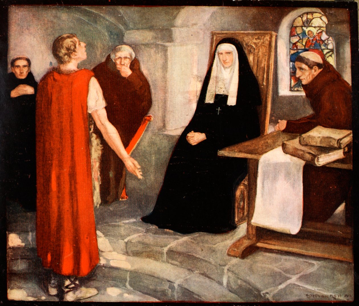 Saint Hilda of Whitby, Illustration from 