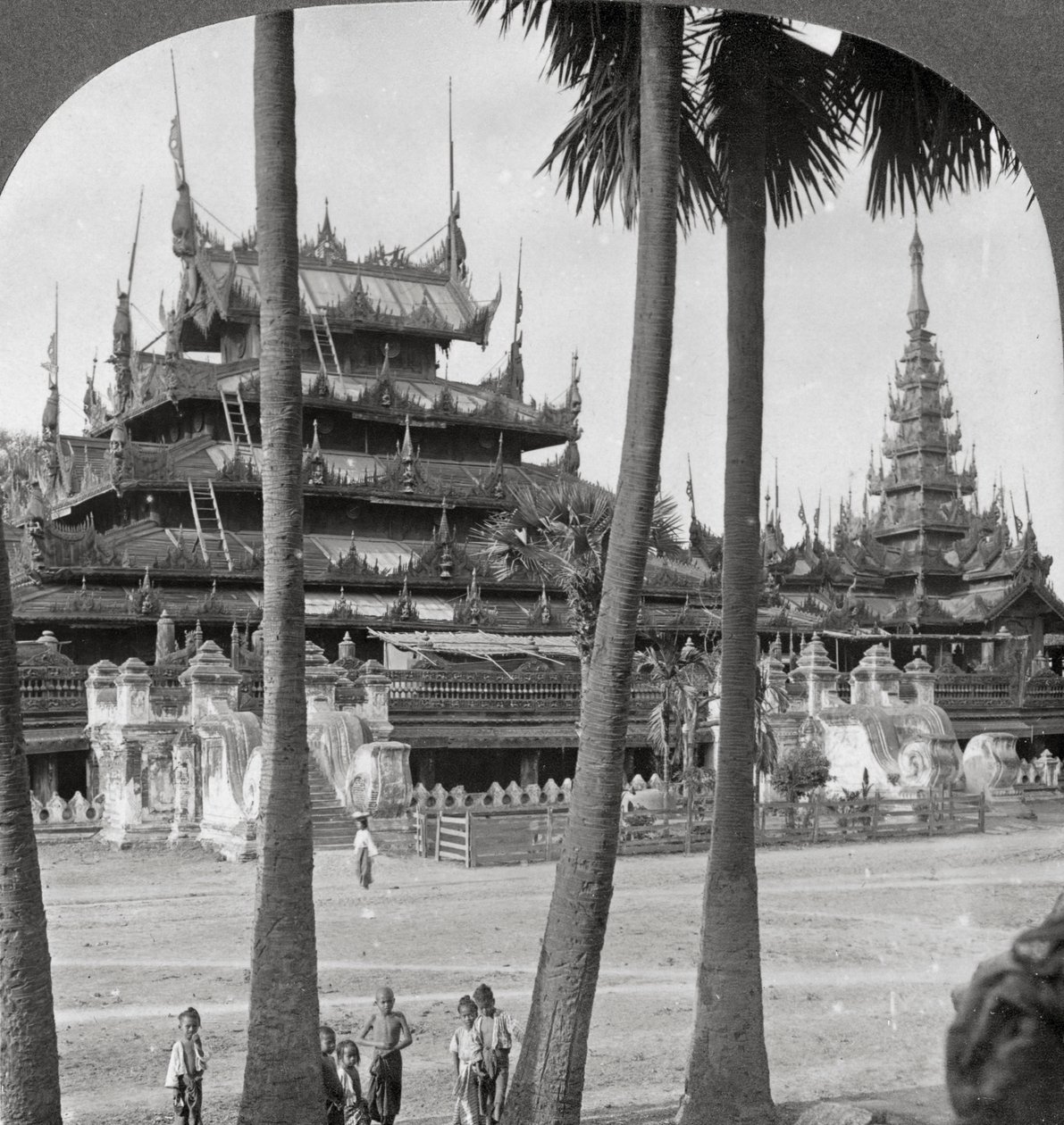 Pagan Kings Temple Near Aindow Yak Pagoda, Mandalay, Burma by Stereo Travel Co
