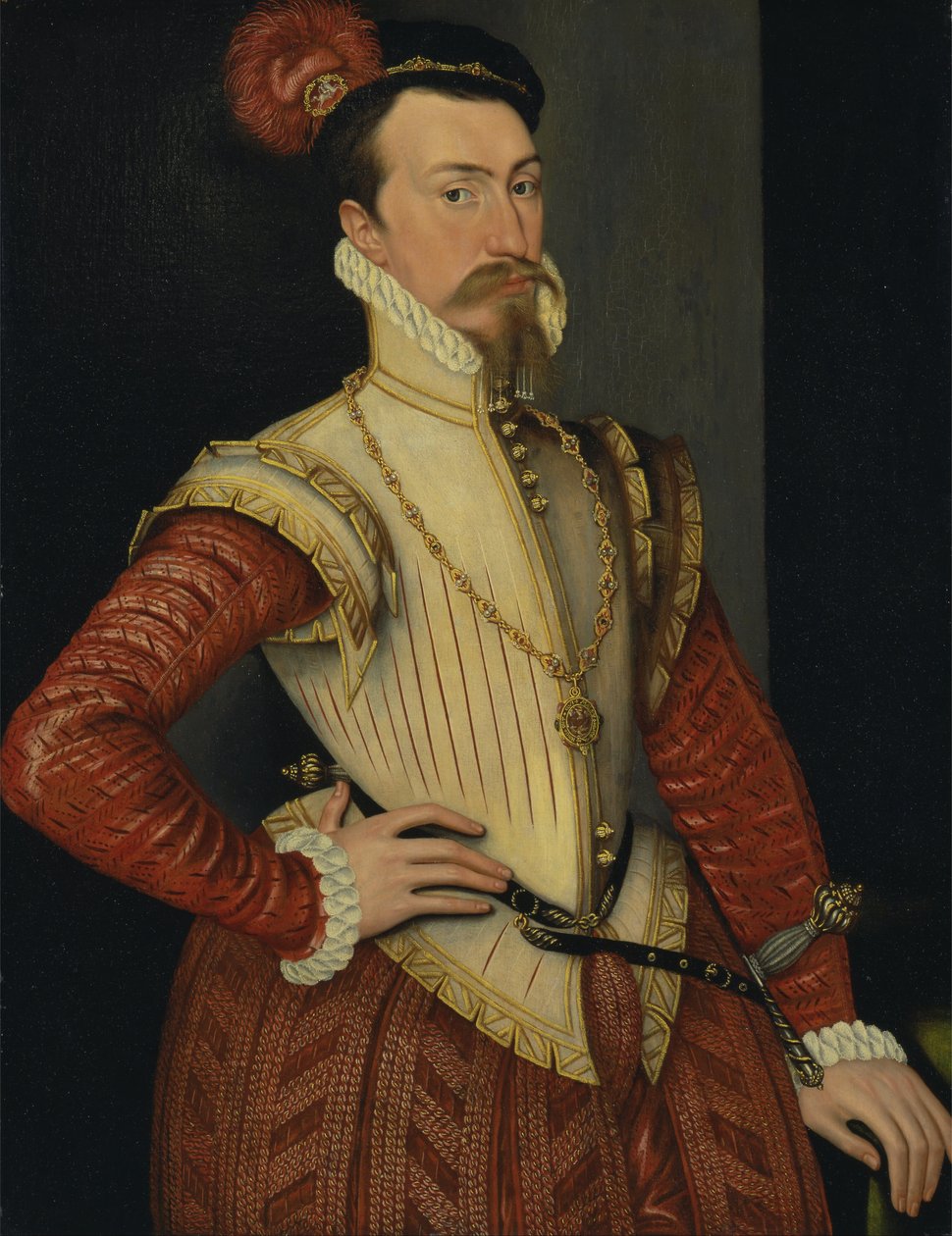 Robert Dudley, 1st Earl of Leicester by Steven van der Meulen