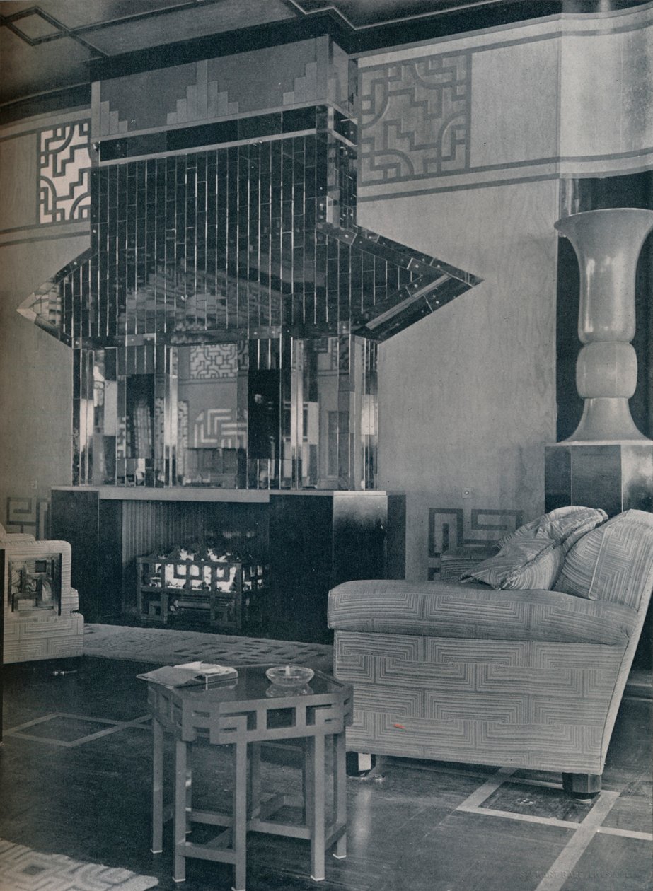 The Cathay Lounge on Board the S.S. Empress of Britain, 1931 by Stewart Bale Limited