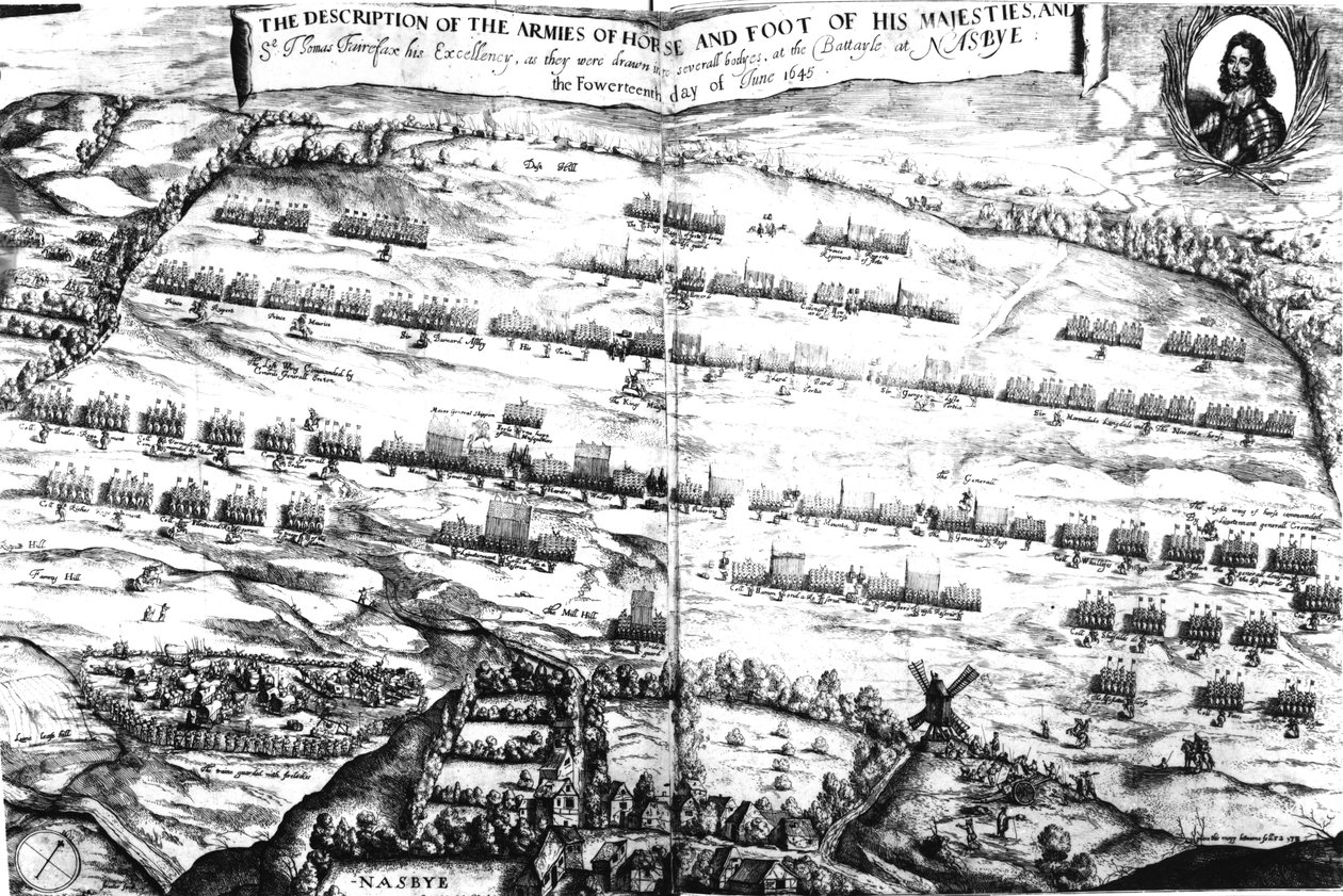 The Description of the Armies of Horse and Foot of his Majesties at the Battle of Naseby, 14th June 1645, first published in 