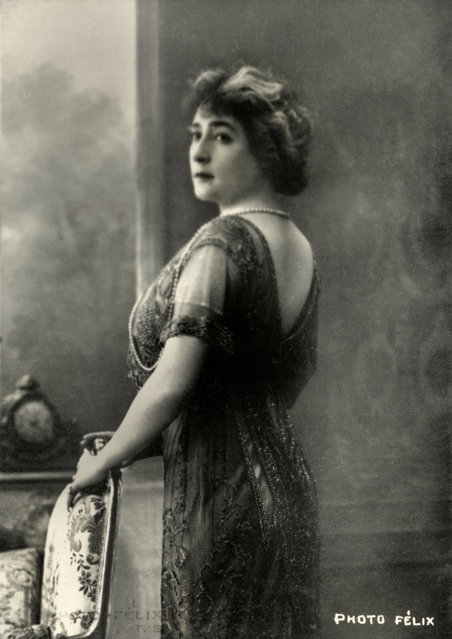 Portrait of the French Artist Marcelle Lender by Studio Felix