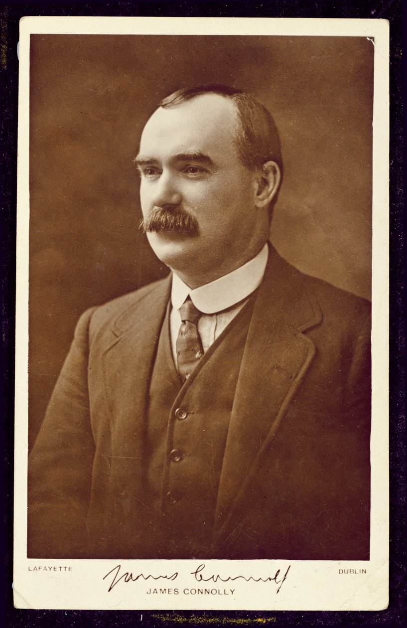 James Connolly (1868-1916) photographed by Lafayette, Dublin, c.1910 by Studio Lafayette