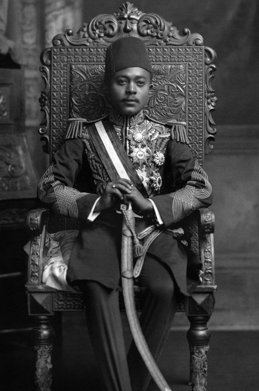 Sultan Ali II of Zanzibar, c.1900 by Studio Lafayette