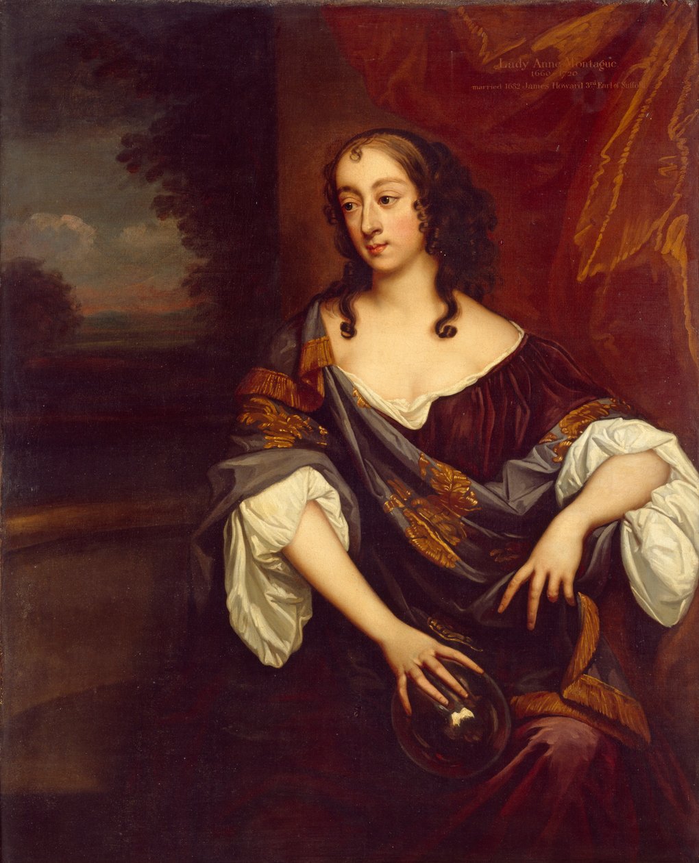 Elizabeth, Countess of Essex by Studio of Sir Peter Lely
