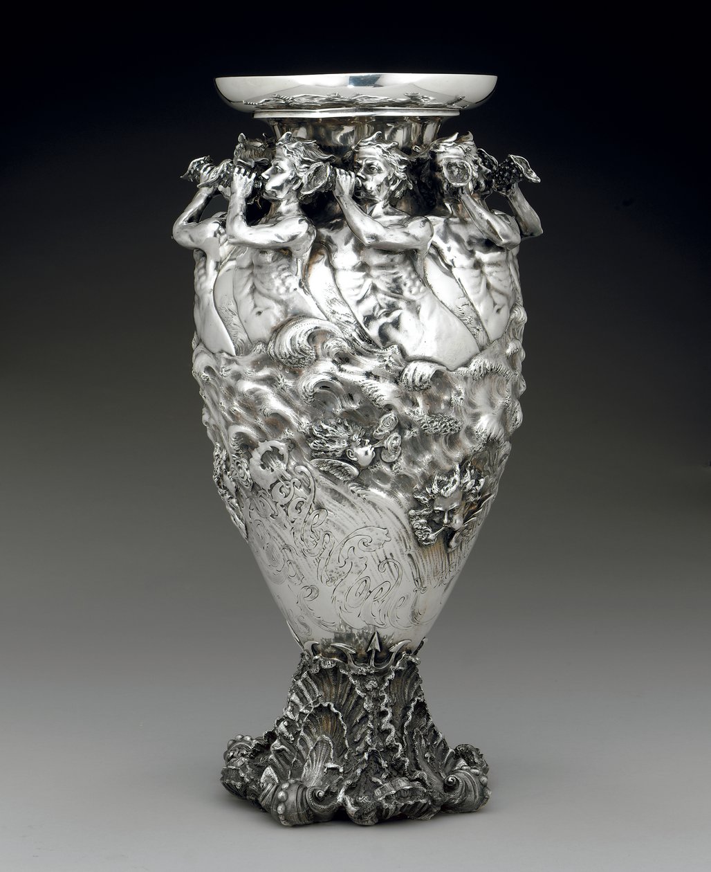 The Ogden Goelet and James Gordon Bennett Cup: a yachting trophy vase by Studios Tiffany