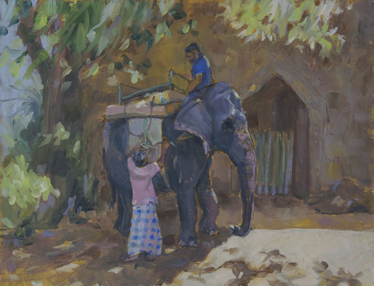 Elephant, Sri Lanka by Sue Wales
