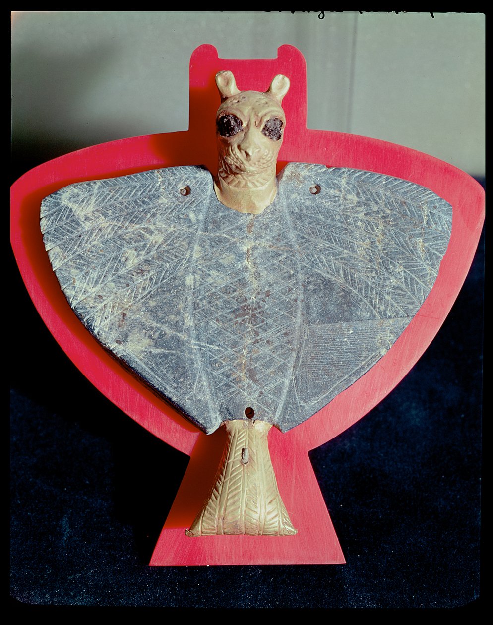 Breastplate in the form of a lion-headed eagle, from Tell Hariri (ancient Mari) by Sumerian