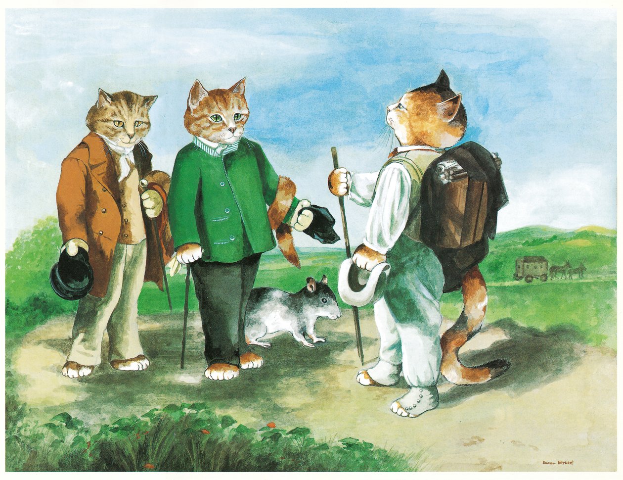 Illustration from The Cats
