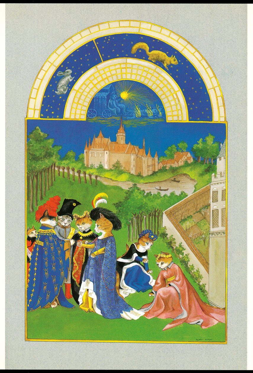 Illustration from The Cats