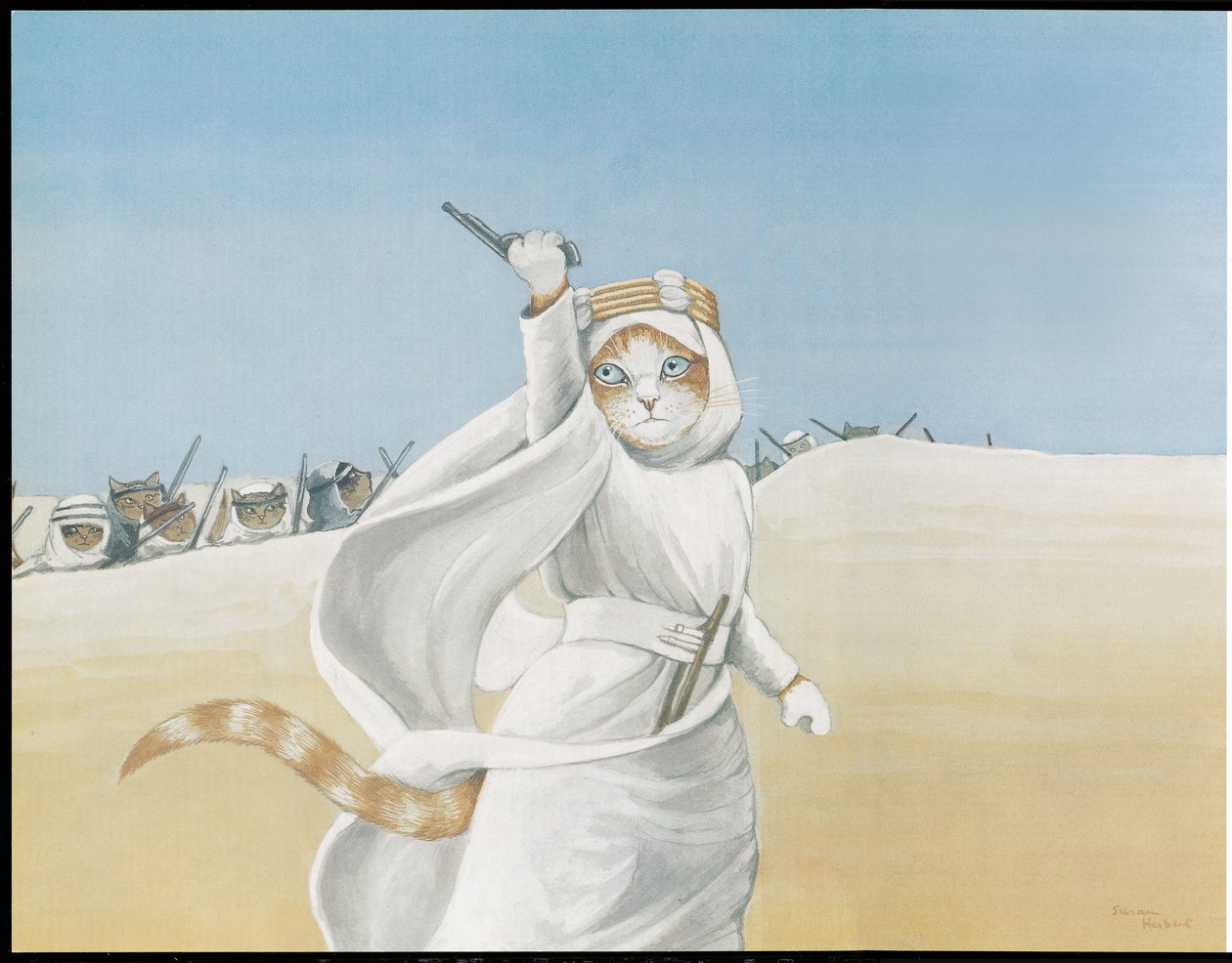 Illustration from the Movie Cats by Susan Herbert