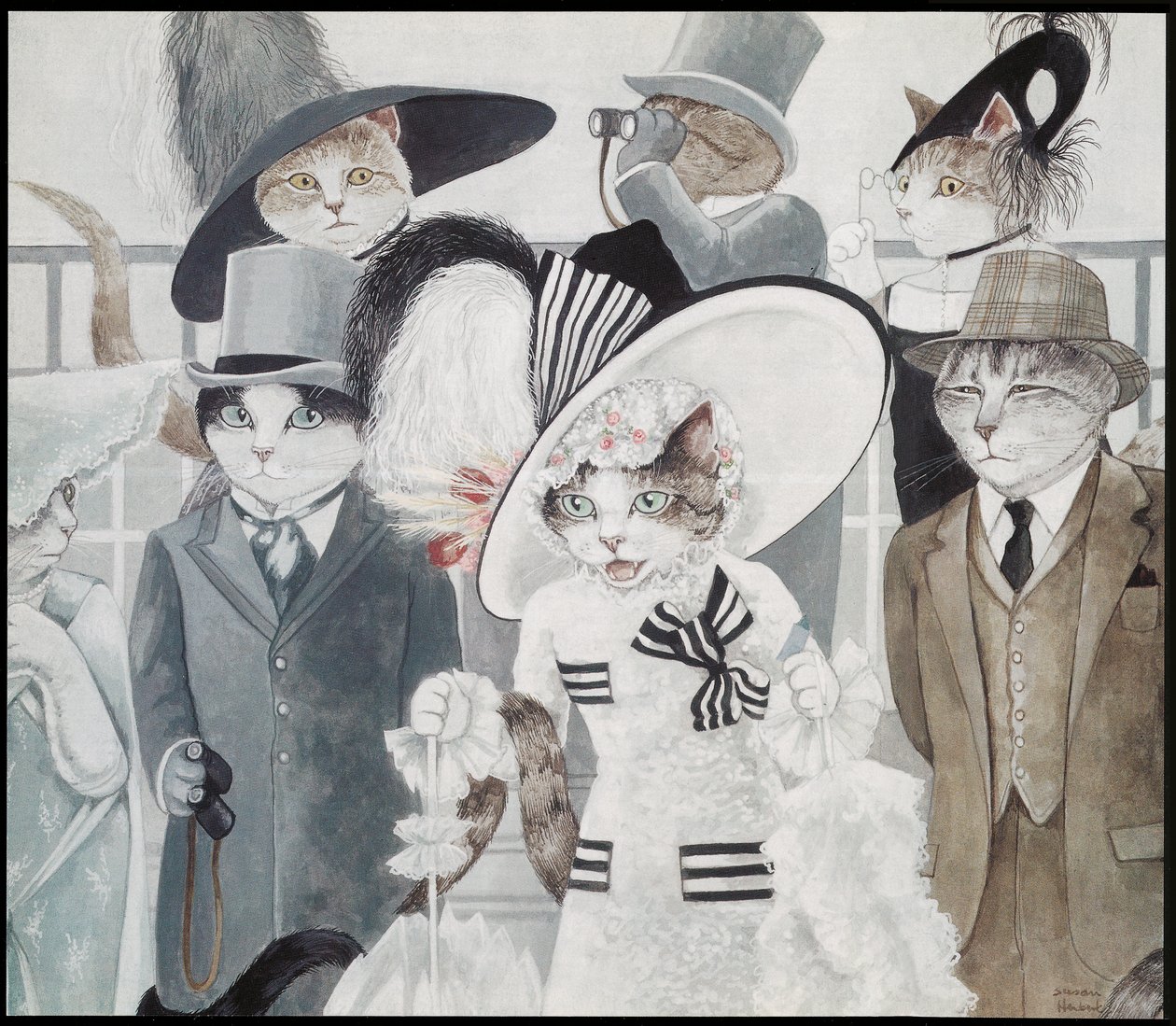 Illustration from the Movie Cats by Susan Herbert