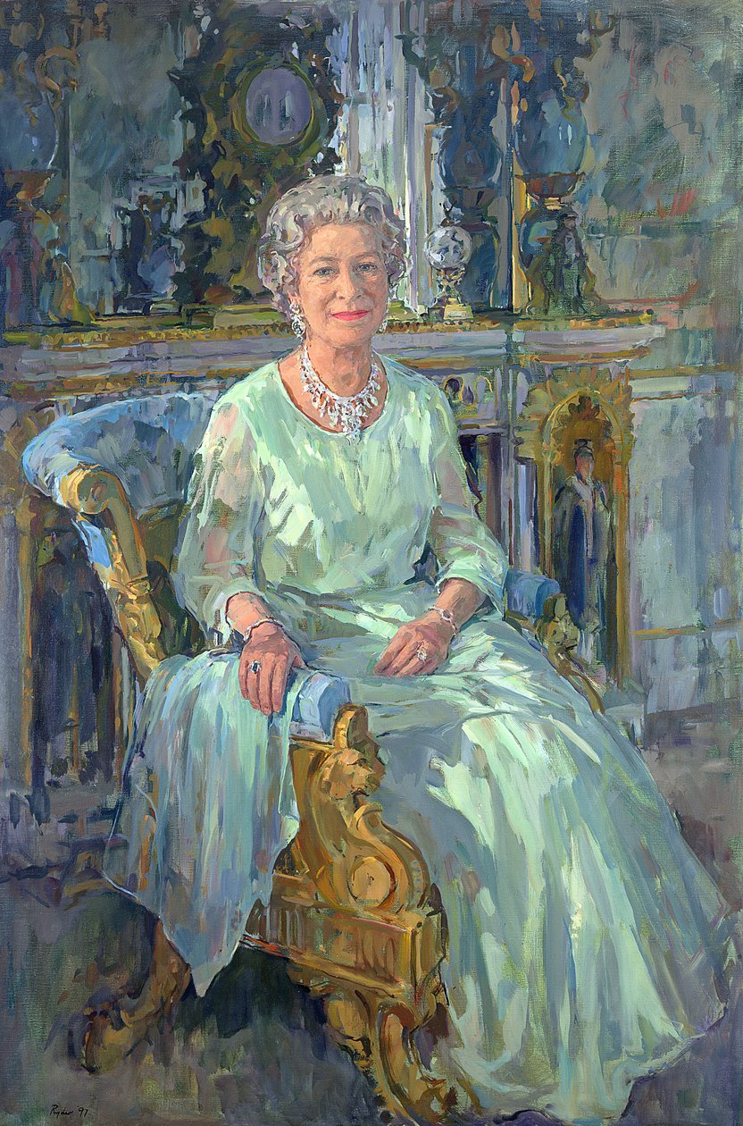 Her Majesty the Queen, 1996 by Susan Ryder