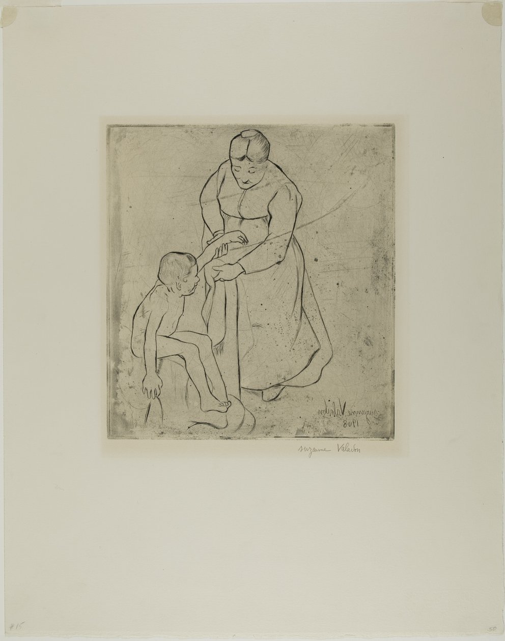 Grandmother and Child by Suzanne Valadon