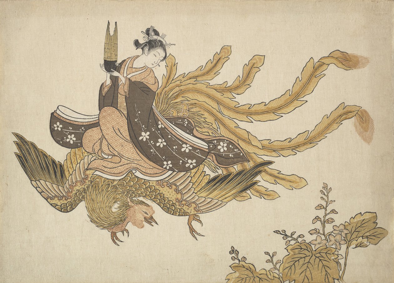 Disguised Immortal by Suzuki Harunobu