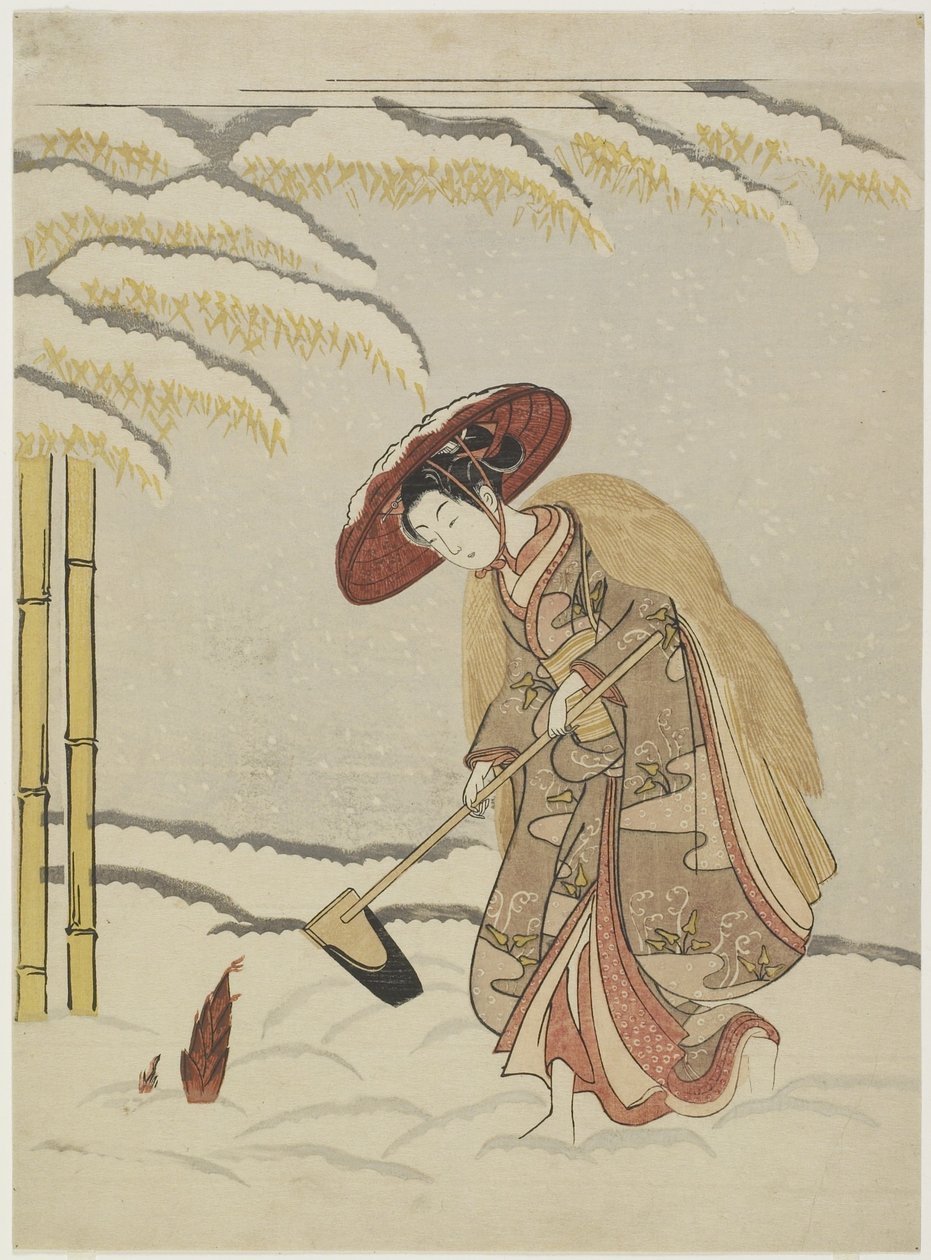 Mitate of Meng Zong, One of the Twenty-four Paragons of Filial Piety by Suzuki Harunobu