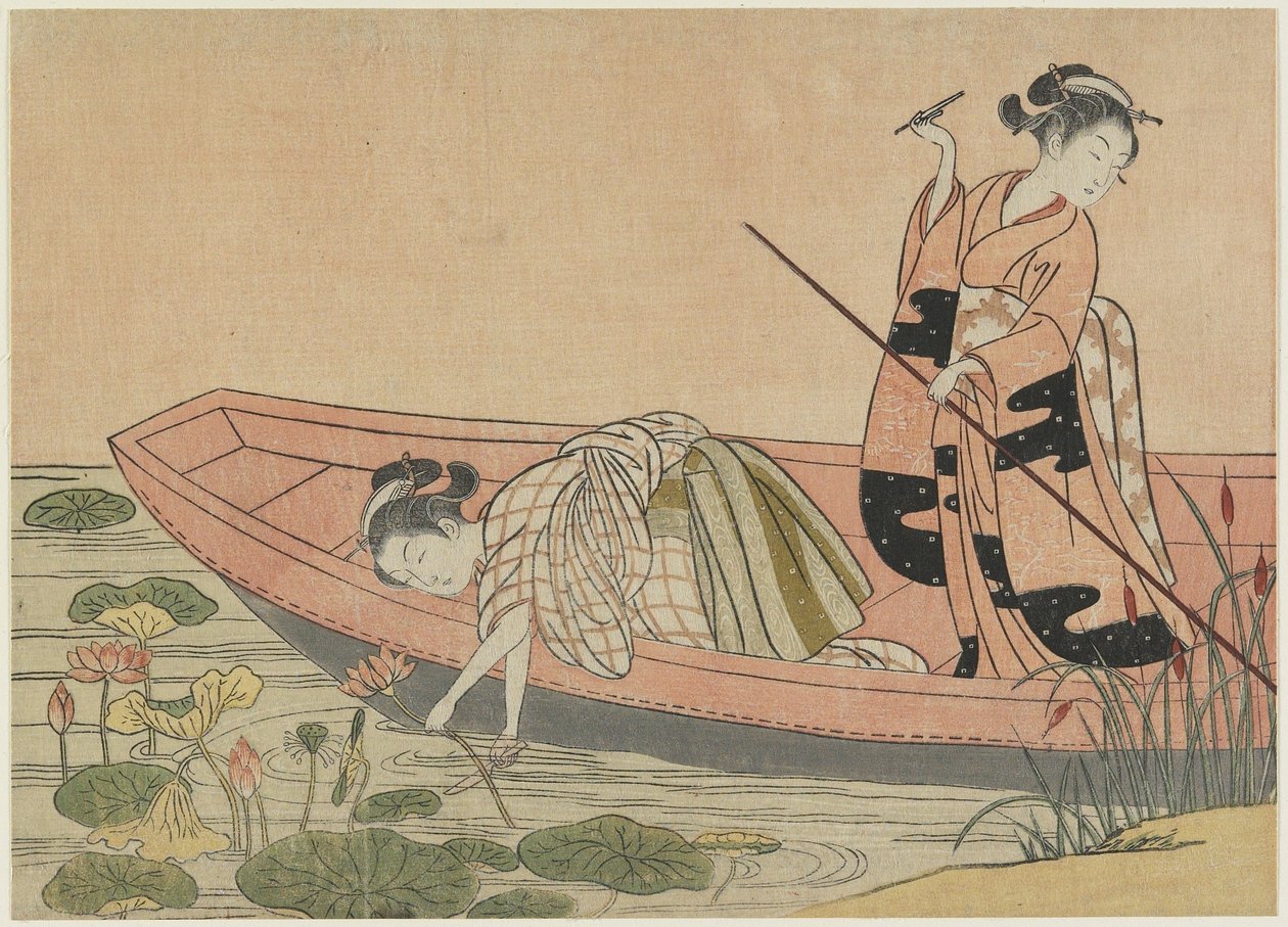 Mitate of Zhou Maoshu, after 1765 by Suzuki Harunobu