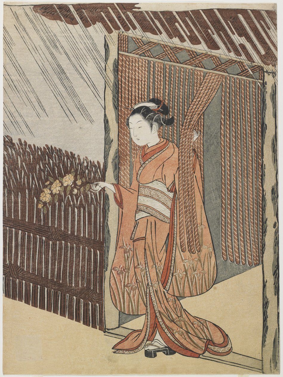 Mitate of the Poet Ota Dokan, 1766-1767 by Suzuki Harunobu