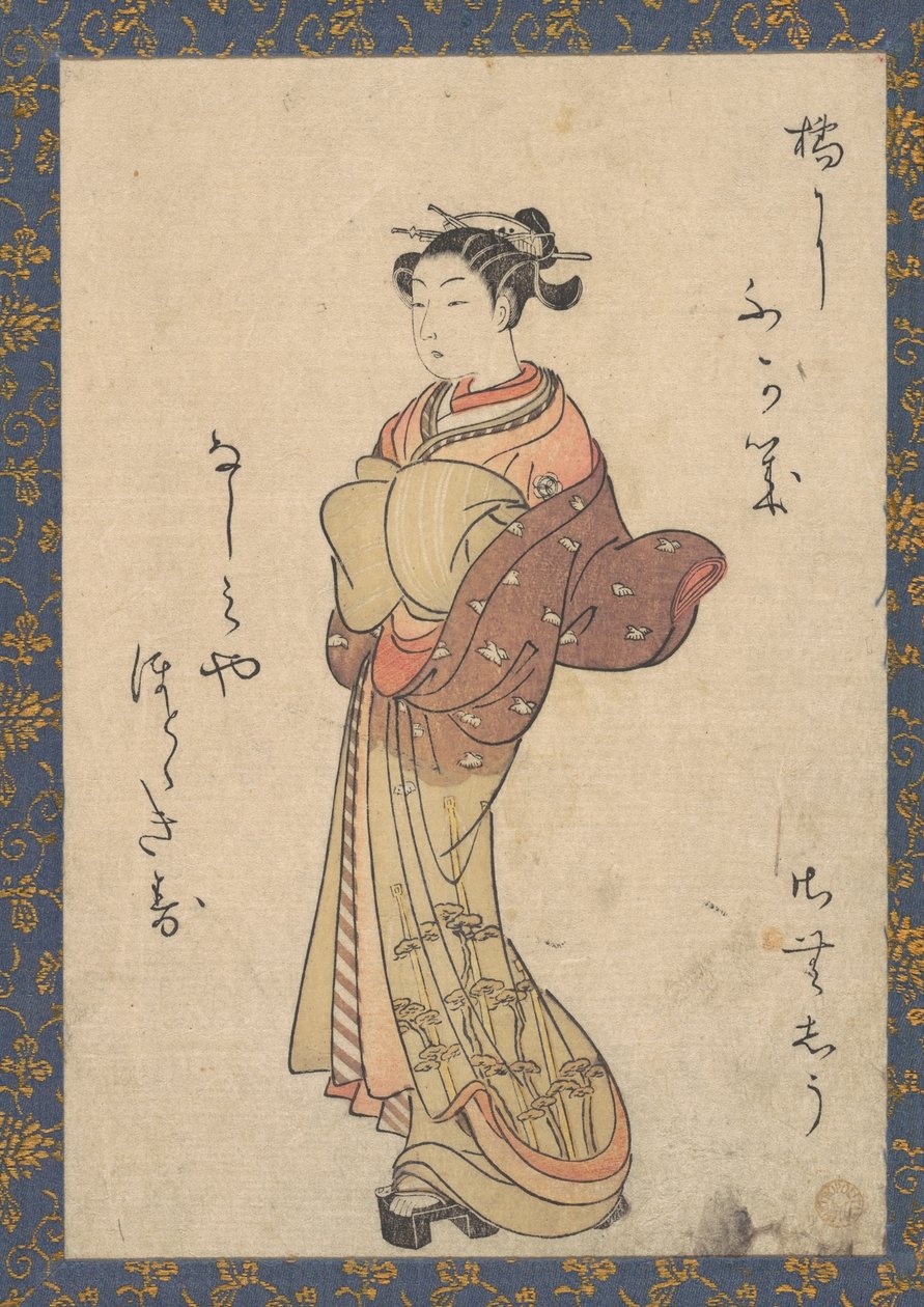 The Courtesans, from the series "Seiro Bijin Awase Carver End Shigoro" (sic) by Suzuki Harunobu