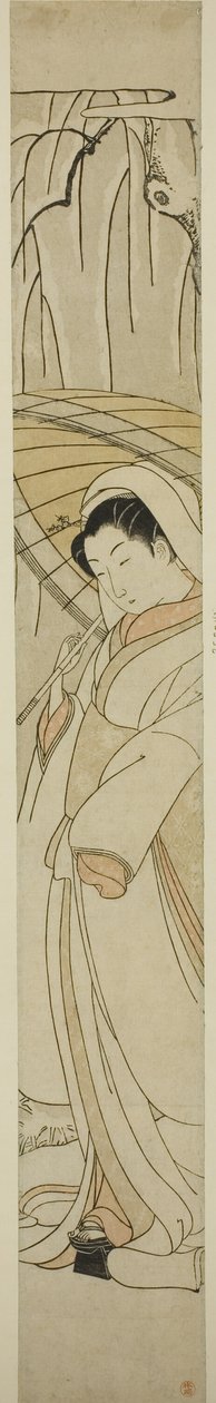The Heron Maiden by Suzuki Harunobu