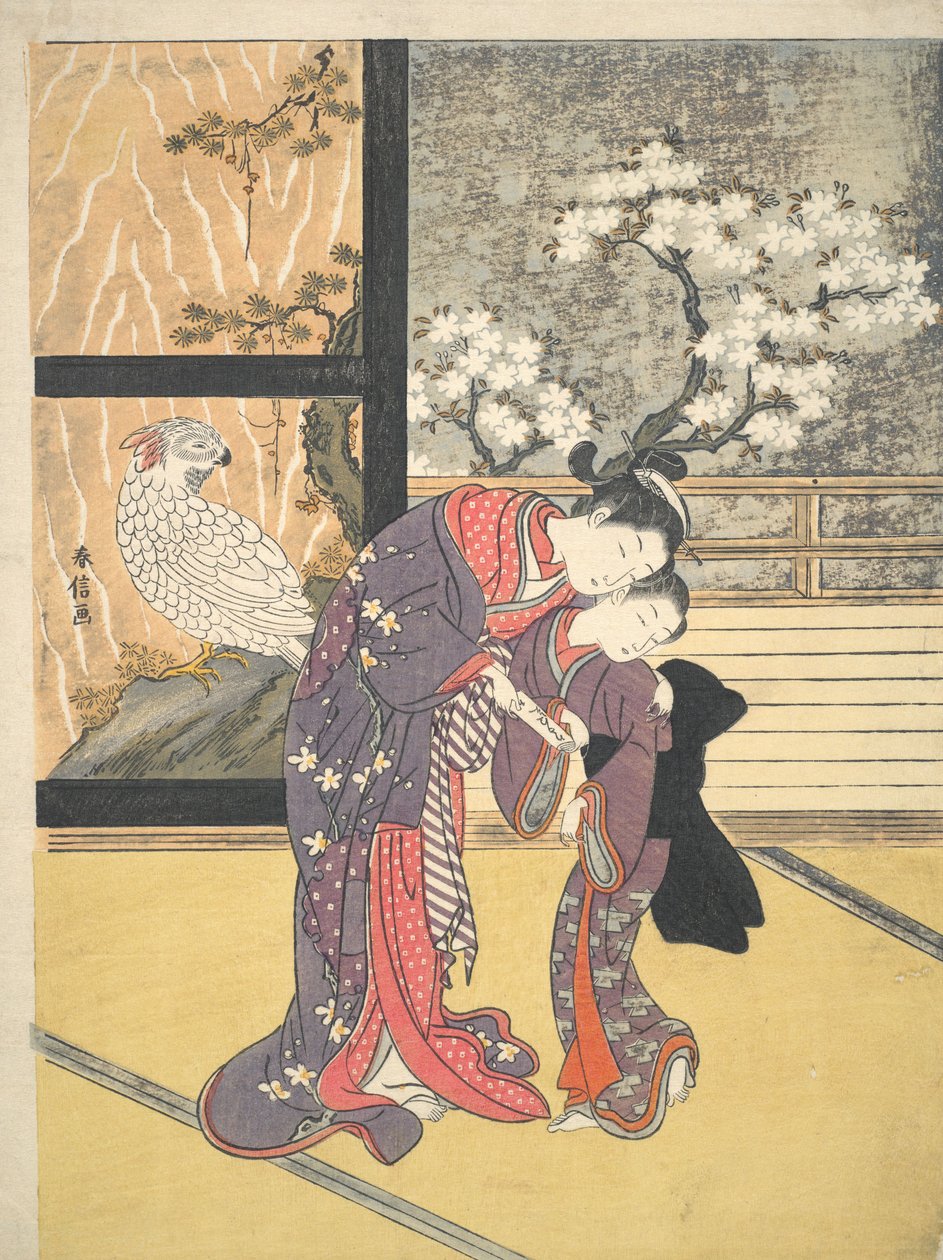 Whispered Instruction by Suzuki Harunobu