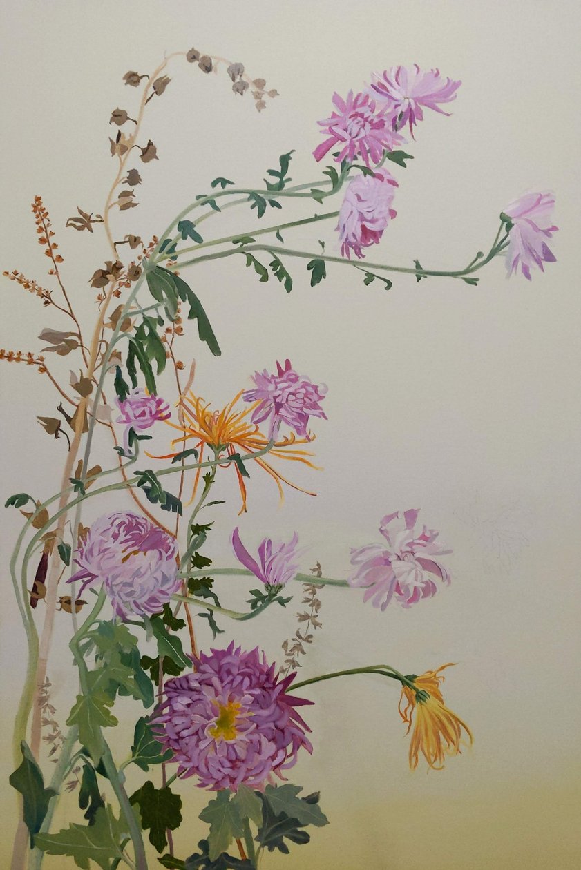Chrysanthemums, 2022 by Suzy Fasht