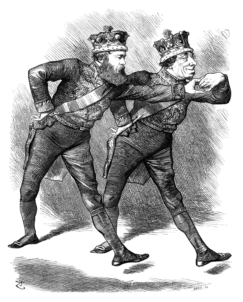 The Pas De Deux by Swain