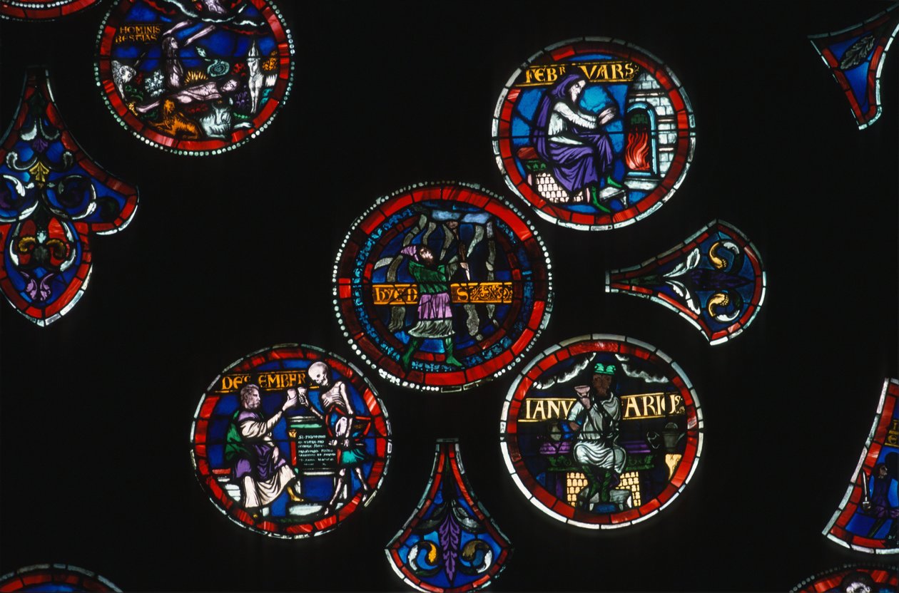 Rose Window (Detail) by Swiss School