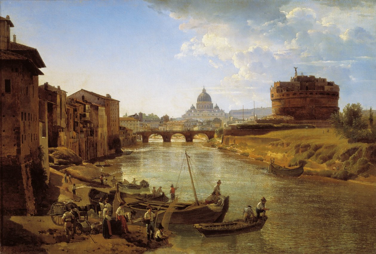 New Rome. Castle of the Holy Angel by Sylvester Shchedrin